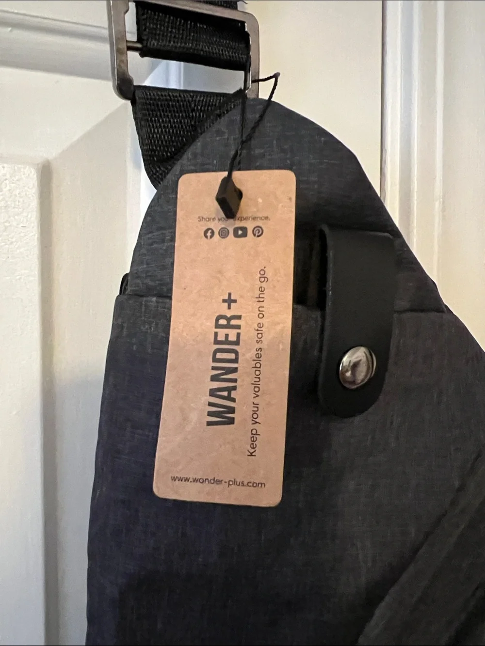 NWT Wander grey crossbody bag